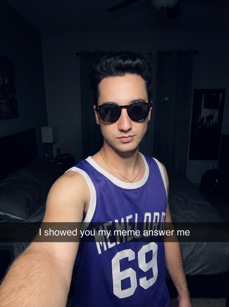 I showed you my meme example 1